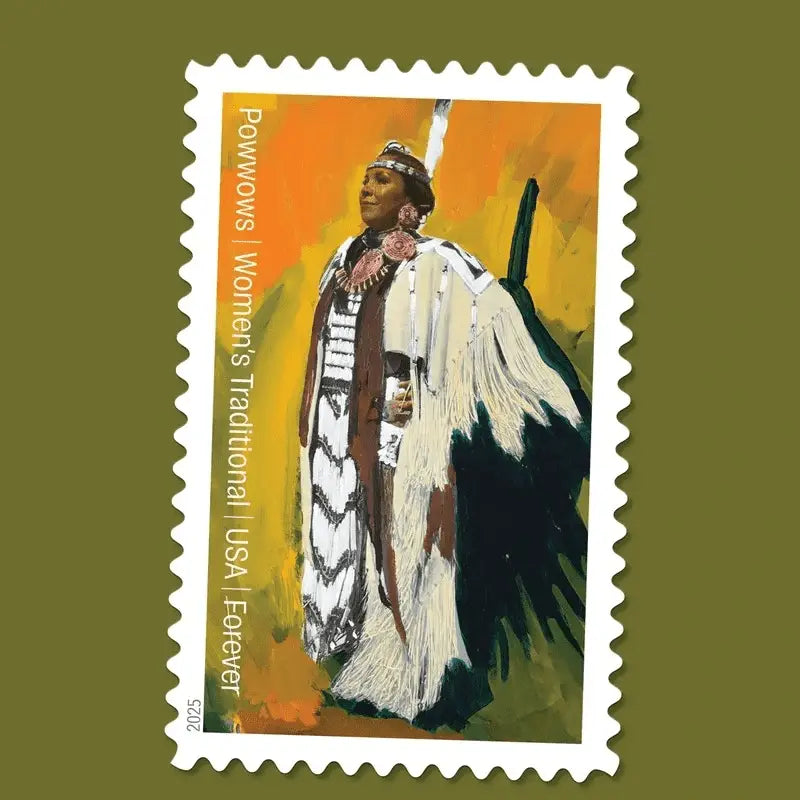 2025 USa Forever Powwows Celebrating Native AmericanCulture Stamps