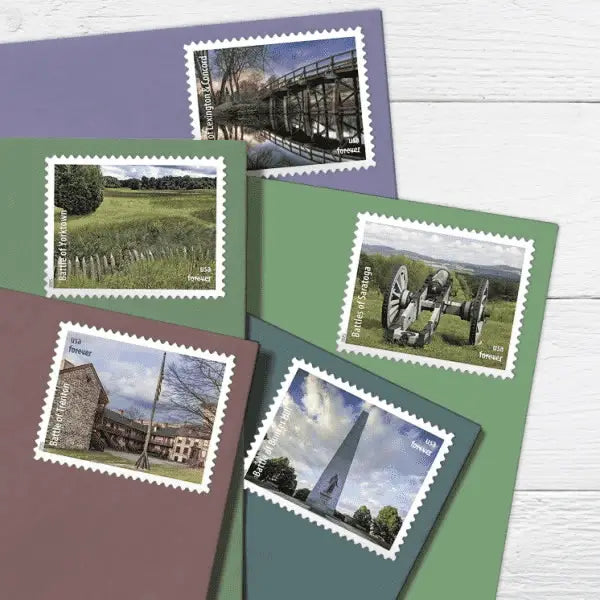 2025 USa Forever Battlefields of the American Revolution Stamps