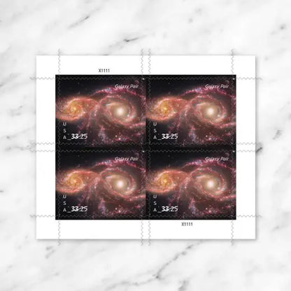 2026 Galaxy Pair Stamp.