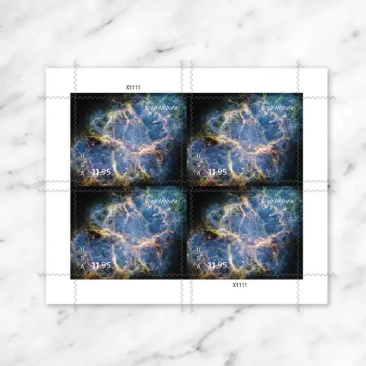 2026 Crab Nebula Stamp.