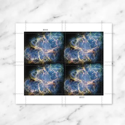 2026 Crab Nebula Stamp.