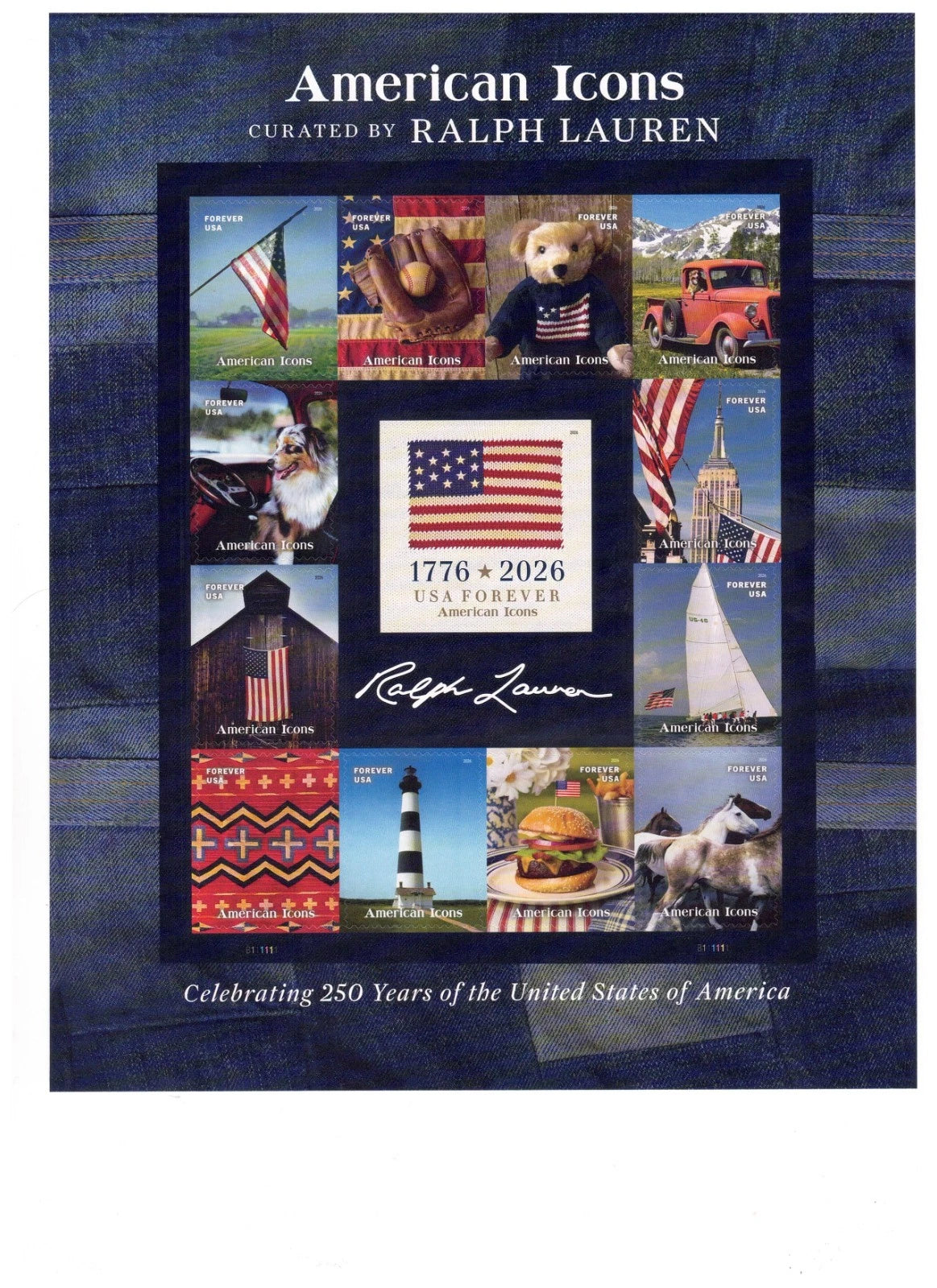 2026 American Icons Stamps.