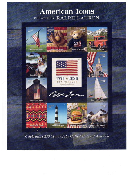 2026 American Icons Stamps.