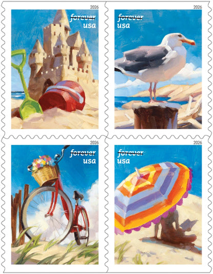 2026 US A Day at the Beach Stamps