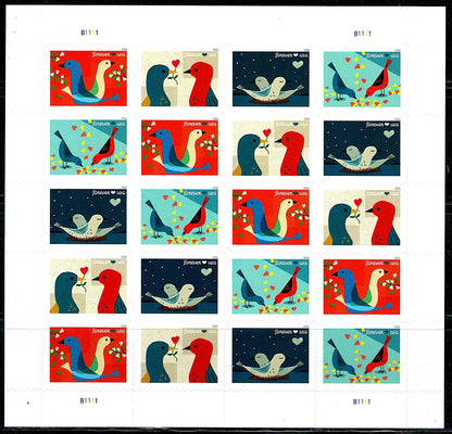 2026 USA Forever Love Series Birds STAMPS