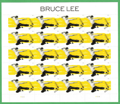 2026 Bruce Lee Sheet of 20 Forever Stamps
