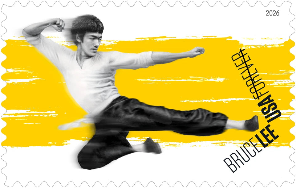 2026 Bruce Lee Sheet of 20 Forever Stamps