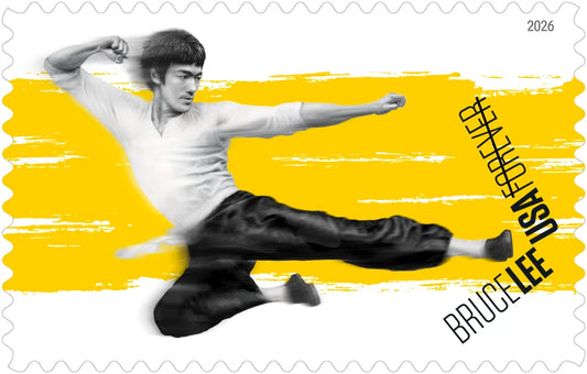 2026 Bruce Lee Sheet of 20 Forever Stamps