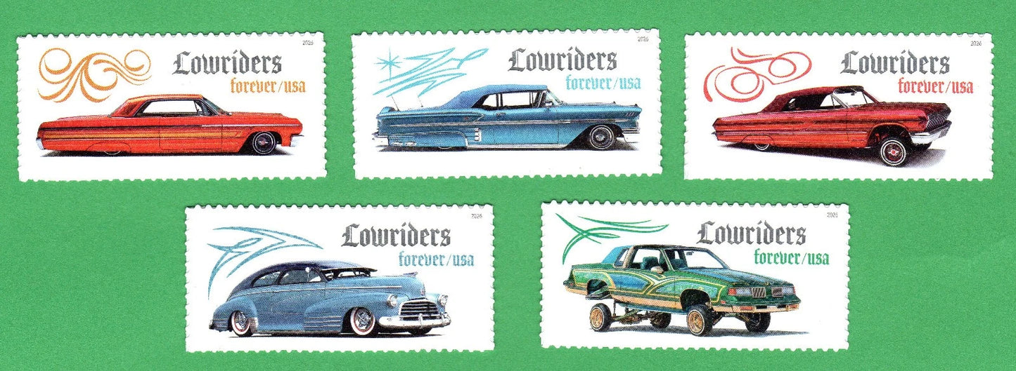 2026 Lowriders Forever Stamps