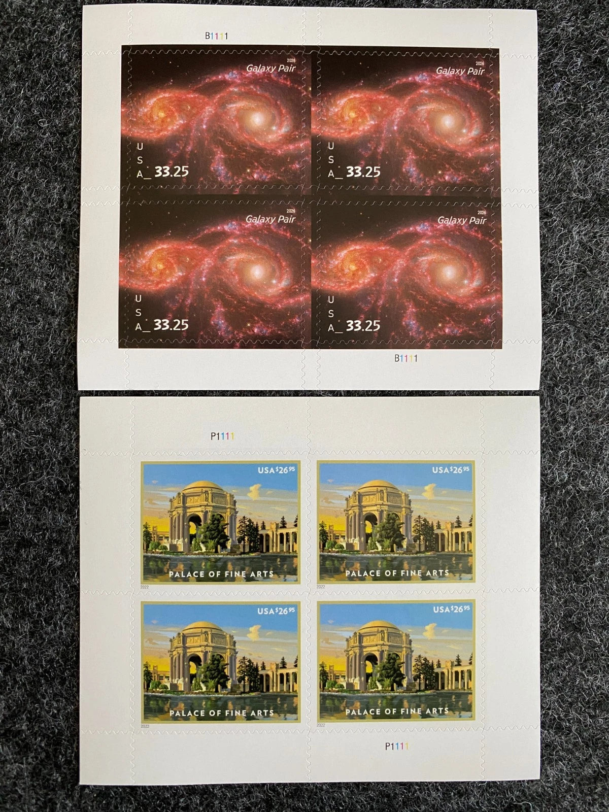 2026 Galaxy Pair Stamp