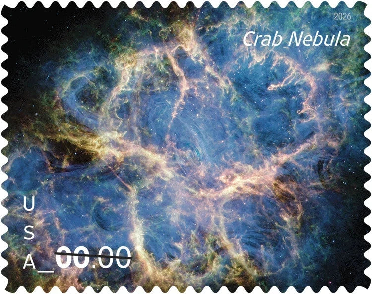 2026 Crab Nebula Stamp