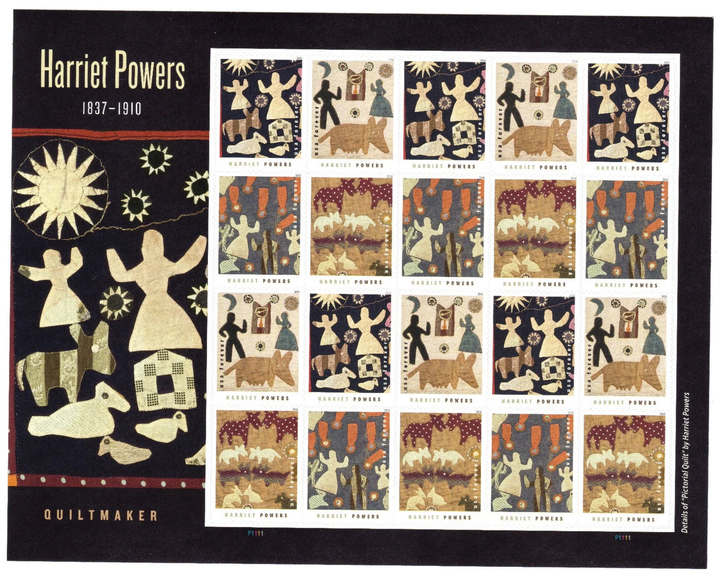 2026 Harriet Powers Forever Stamps