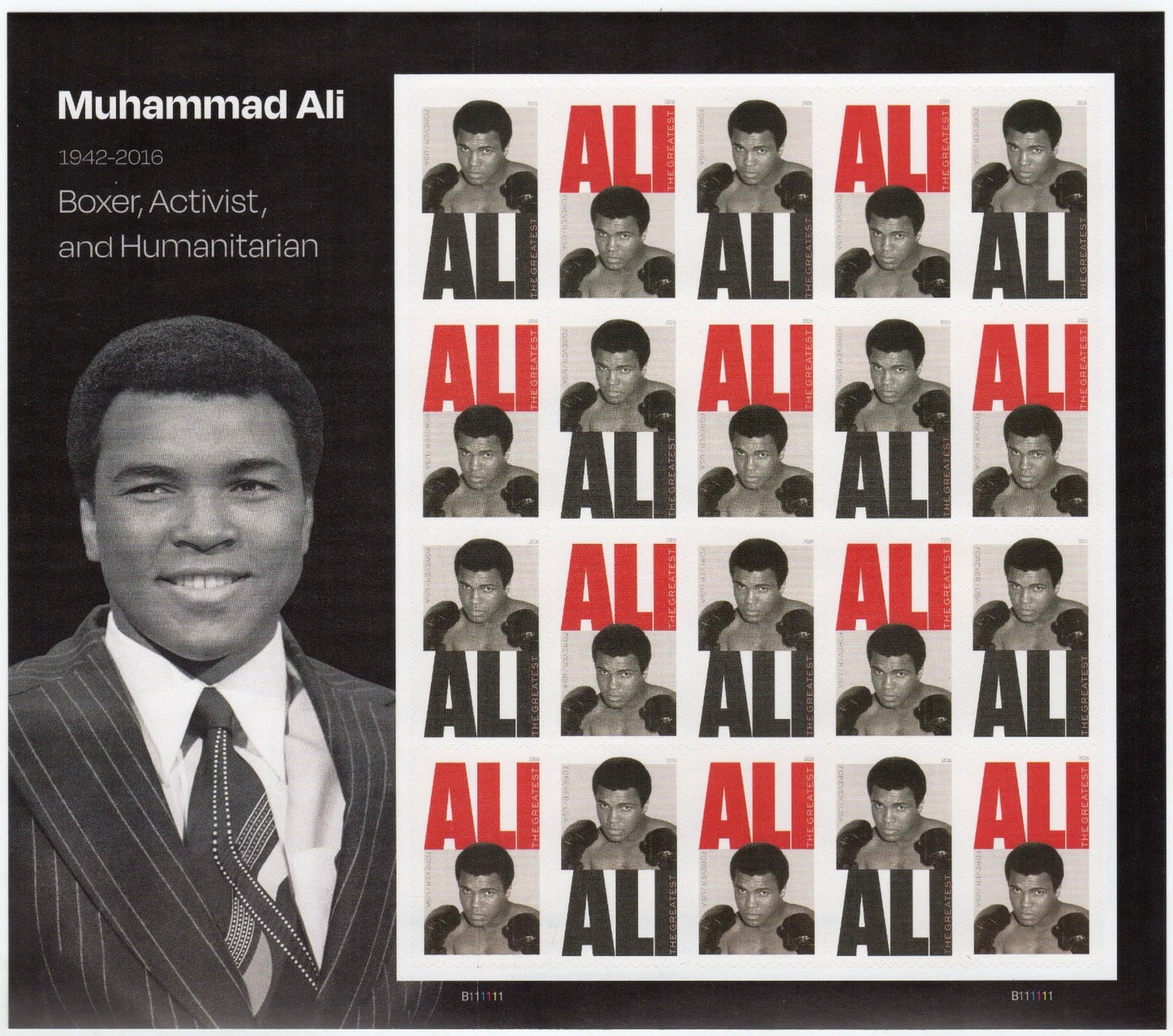 2026 USa Forever Muhammad Ali Stamps