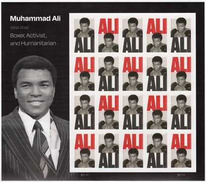 2026 USa Forever Muhammad Ali Stamps