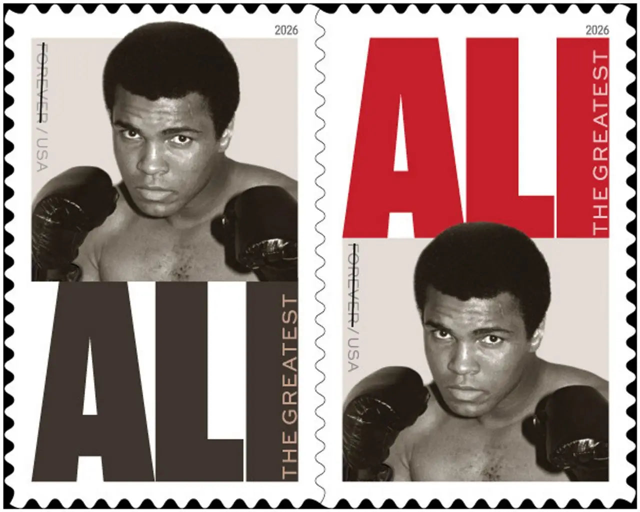 2026 USa Forever Muhammad Ali Stamps
