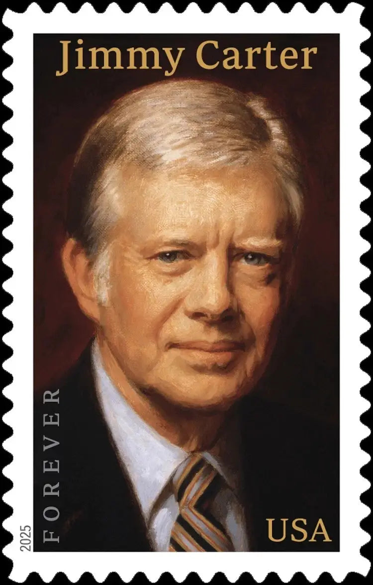 2025 USa Forever Jimmy Carter Stamps
